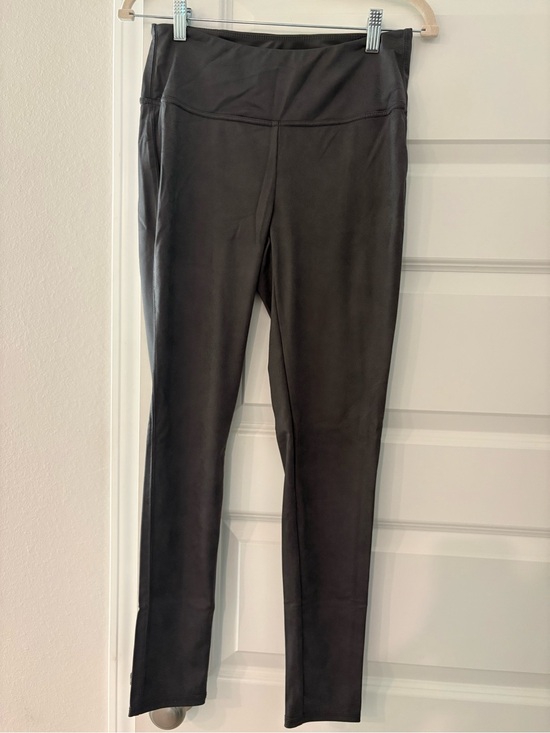 Seven7 Pants - Seven7 Charcoal Gray High-Rise Leggings with Wide Waistband
